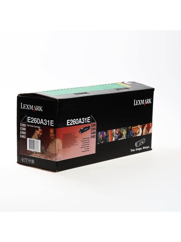 Lexmark E260A31E Toner Zwart - Lasertoner Zwart