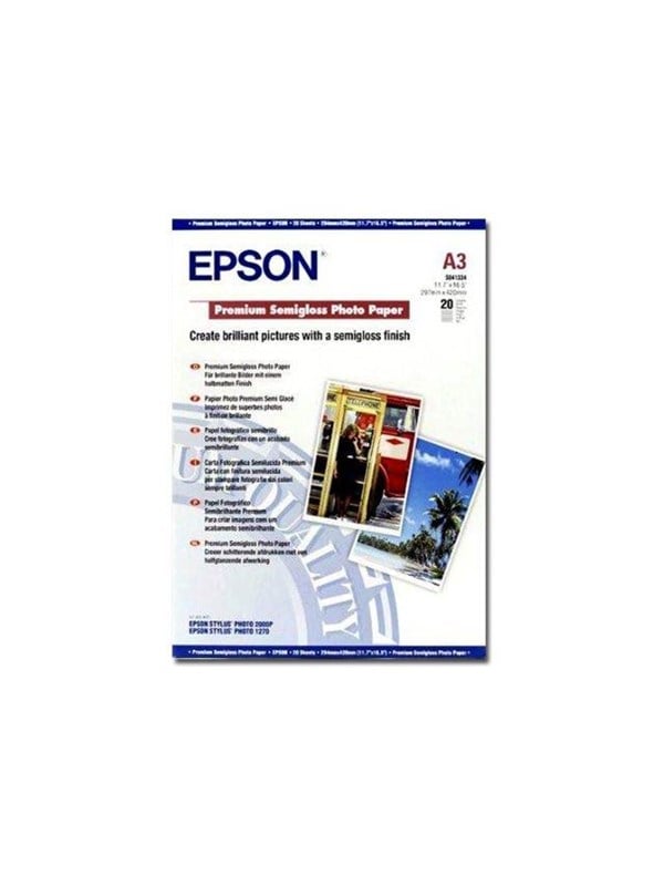 Epson A3 Semi-Gloss Premium Photo Paper