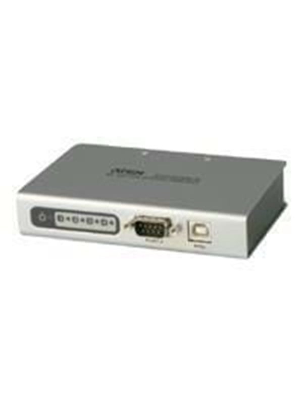 ATEN UC2324 USB naar seriële RS-232 hub 4-poorts