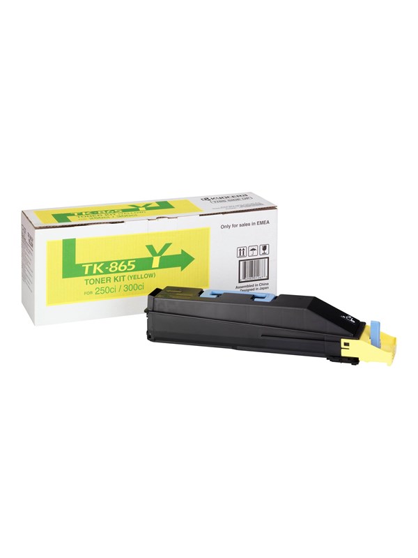 Kyocera TK-865Y TONER Geel - Toner kit Geel