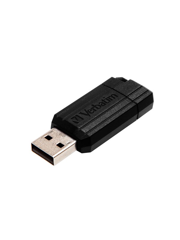 Verbatim USB 2.0 Stick Pinstripe 8GB zwart USB-stick