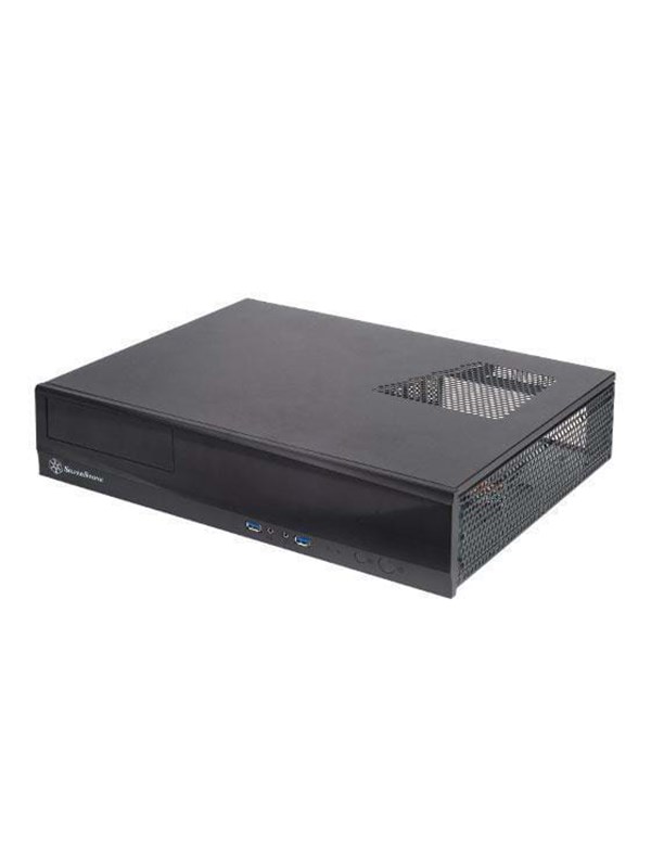 SilverStone Milo ML03 Zwart - Case - Desktop - Zwart