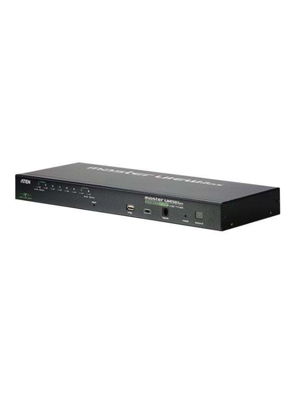 ATEN CS1708i KVM Over IP switch VGA, PS/2-USB, USB poort voor randapparatuur, 8