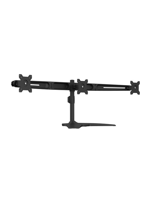 Multibrackets - Monitorstandaard - Deskstand Triple - Tafel standaard - 3 schermen - zwart