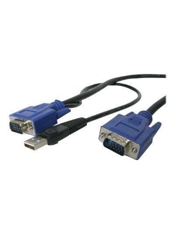 Cable adapter Startech SVECONUS10 White Black 3 m