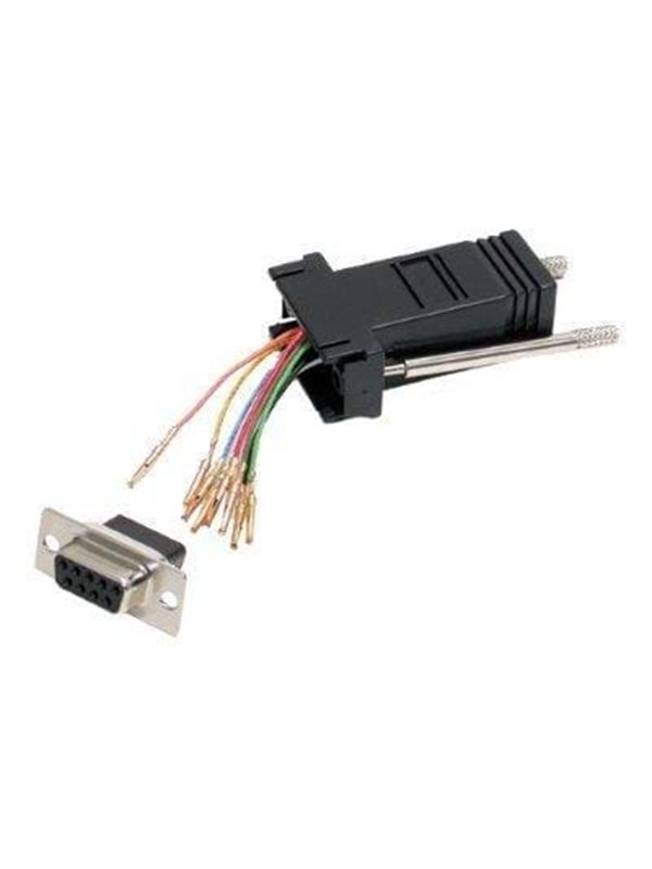 StarTech.com DB9 Aan RJ45 Modular AV / multimedia paneel