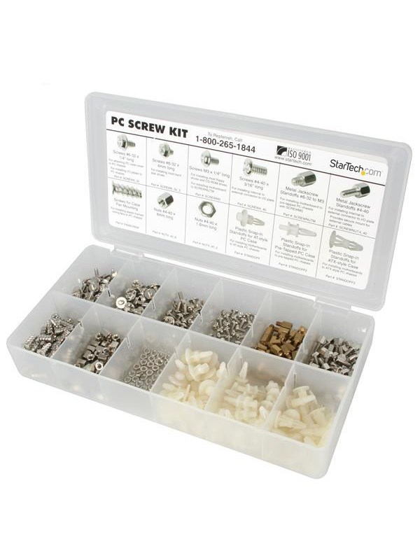 Assortiment PC Schroevenset - Schroeven, Moeren en Afstandhouders