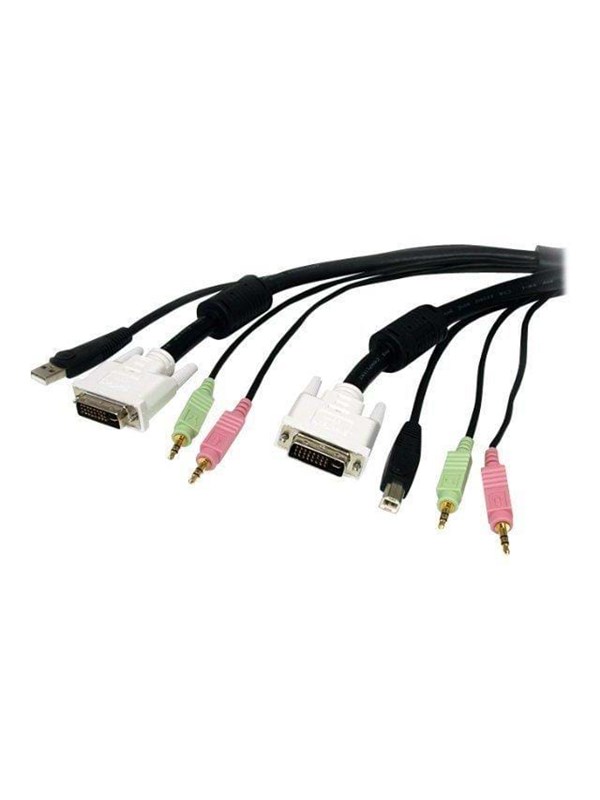 StarTech.com 4-in-1 USB DVI KVM Cable
