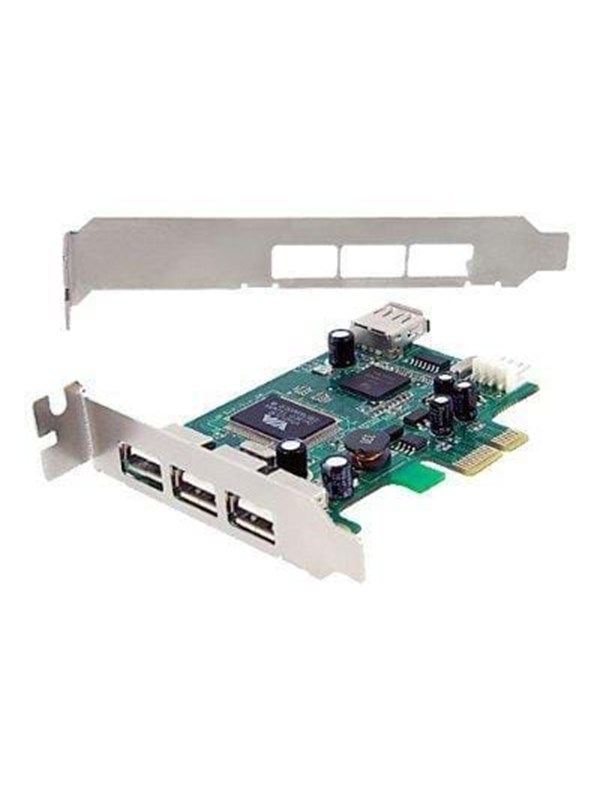 StarTech.com 4-poorts PCI Express-kaart met laag profiel en hoge snelheid USB