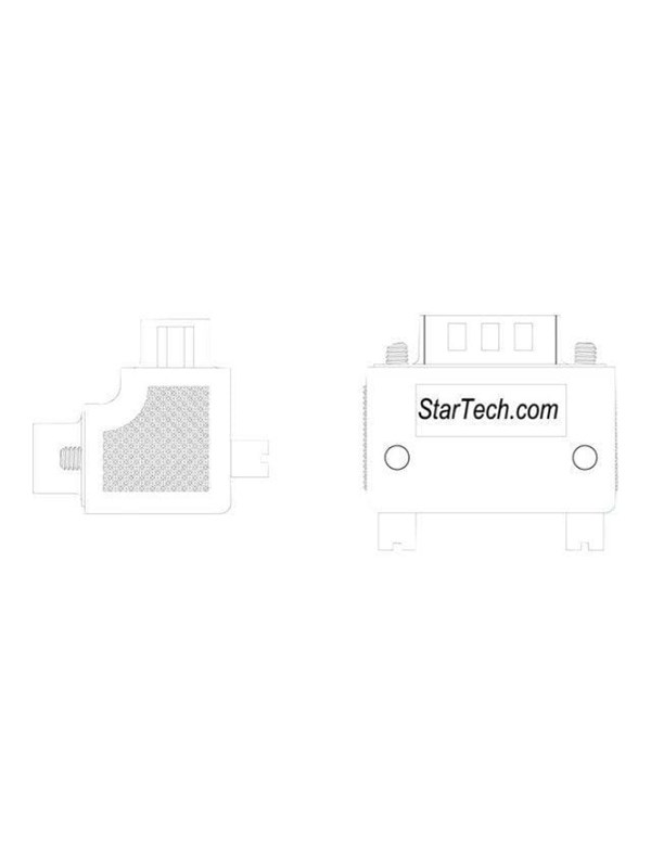 StarTech.com Right Angle DB9 to DB9 Seri