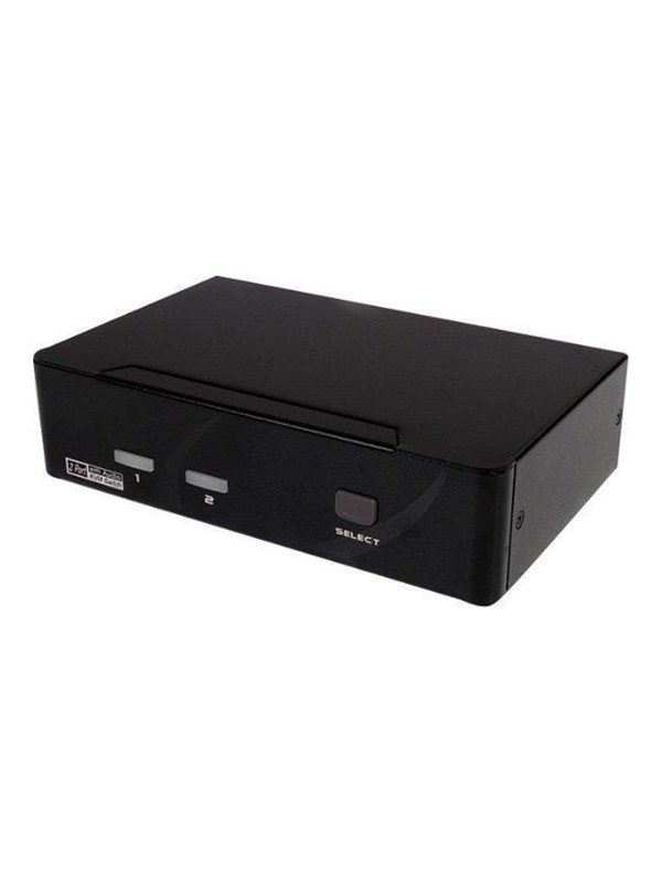 StarTech 2-poort DVI USB KVM-switch met Audio en USB 2.0-hub