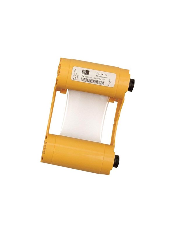 Zebra 800033-840 / Kleur ZXP3 Printer Ribbon YMCKO - Print ribbon (colour) Colour (cyan, magenta, yellow, resin black, clear overcoat)
