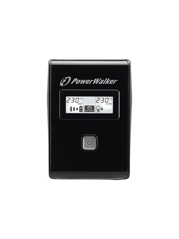 BlueWalker 10120017 - PowerWalker VI LCD - 850VA/480W - Line Interactive UPS