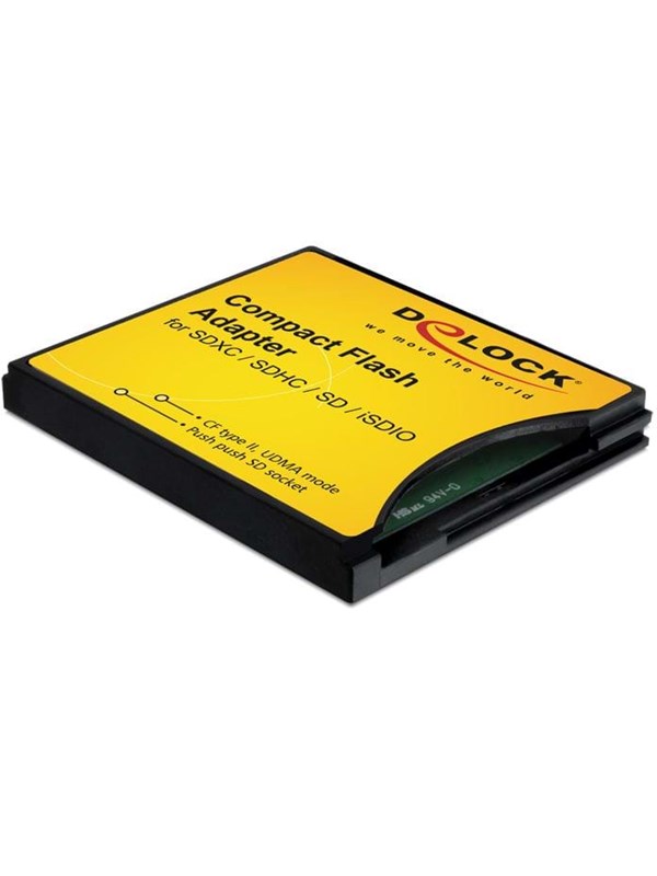 DeLOCK Compact Flash-adapter - SD