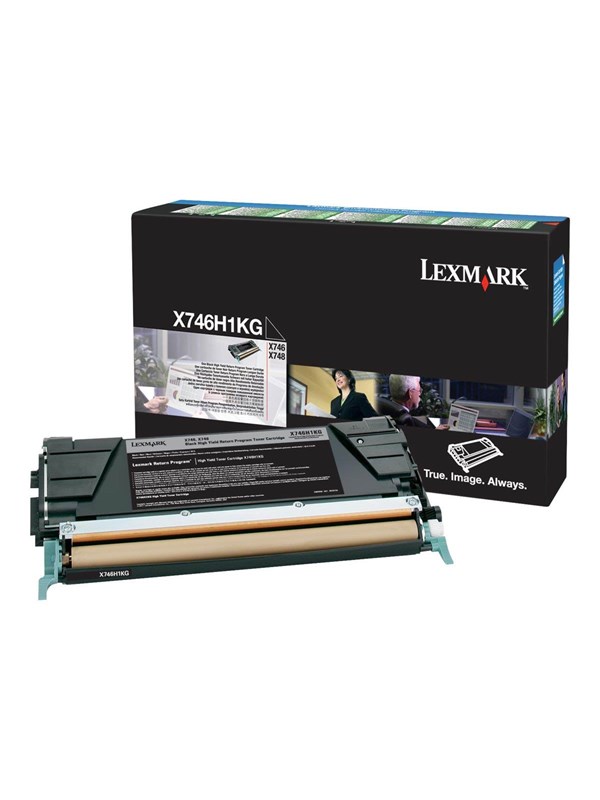 Lexmark X746H1KG toner cartridge zwart hoge capaciteit (origineel)