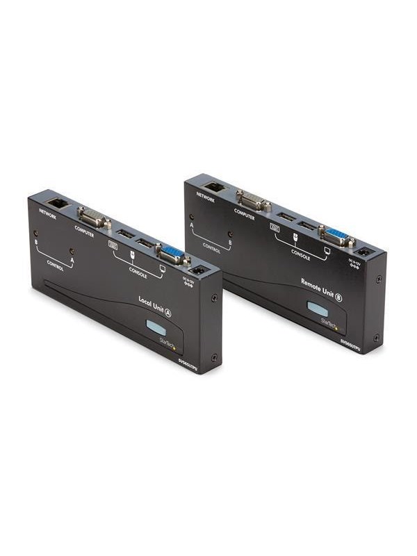 StarTech.com USB VGA KVM Console Extender over CAT5 UTP: USB VGA KVM-console-extender via CAT5 UTP
