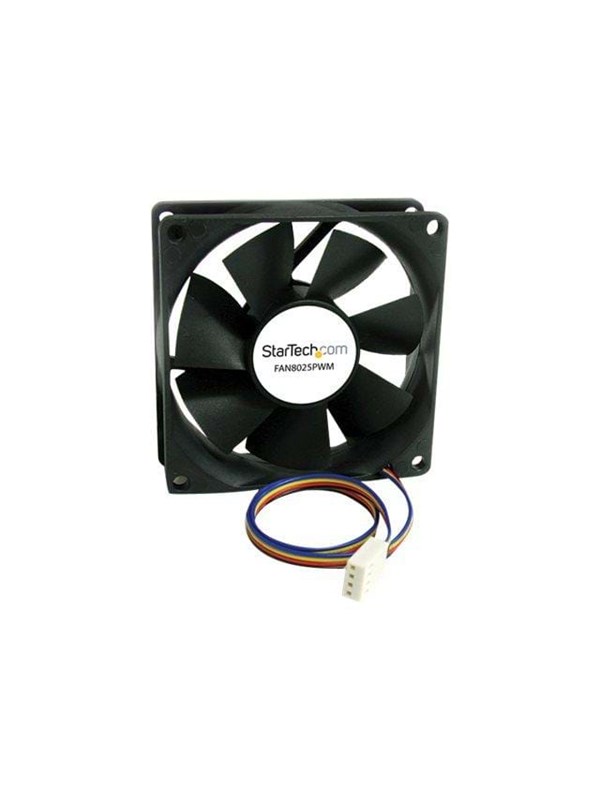 StarTech.com Case ventilator 80mm - FAN8025PWM - Case ventilator - 80mm - Black