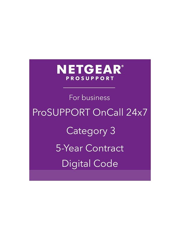 Netgear ProSupport OnCall 24x7 Category 3 - teknisk understøtning