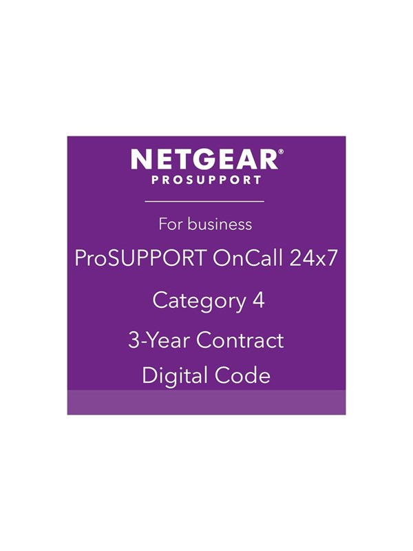 Netgear ProSupport OnCall 24x7 Categorie 4 - teknisk understøtning