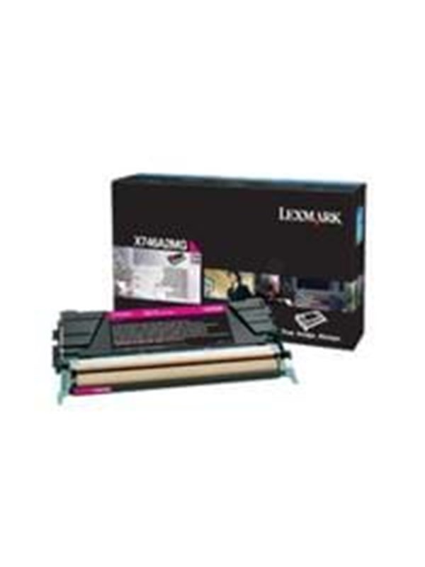 Lexmark X746A3MG - Lasertoner Magenta