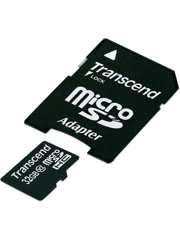 Transcend MicroSDHC/SDHC C10 - 32GB