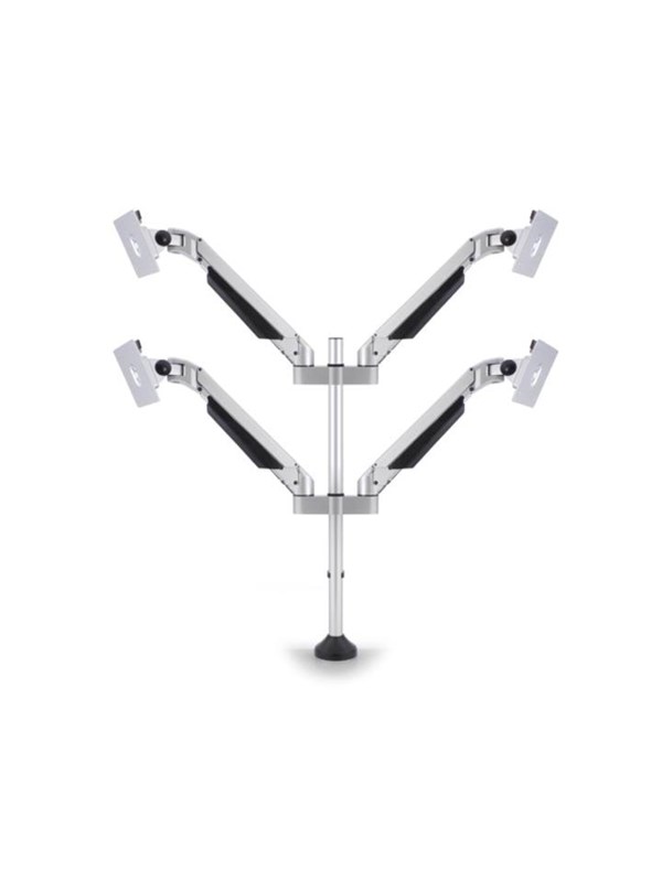 Multibrackets M VESA Gas Lift Arm Quad Silver - Max 10 kg - recommended for