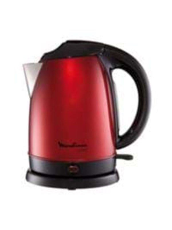 Moulinex Waterkoker BY 5305 - Rood metalen/zwart - 2000 W