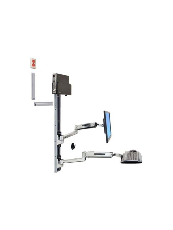Ergotron LX Sit-Stand Muurbevestiging System