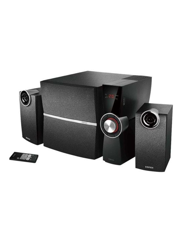 Edifier C2XD Zwart - 2.1-channel - Zwart