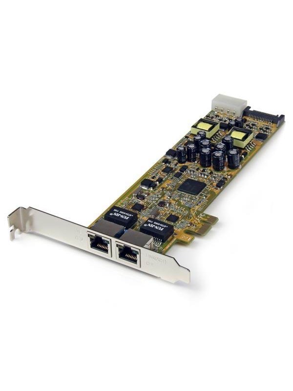StarTech.com ST2000PEXPSE Dual Port PCI Express Gigabit Ethernet PCIe Network Card Adapter