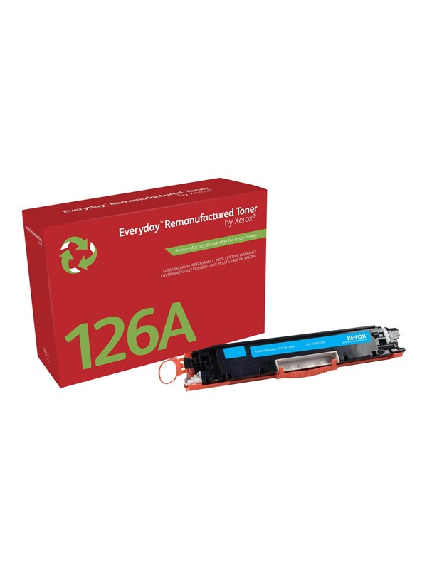 Xerox 106R02258 / Alternative Aan HP CE311A Cyaan Toner - Lasertoner Cyaan