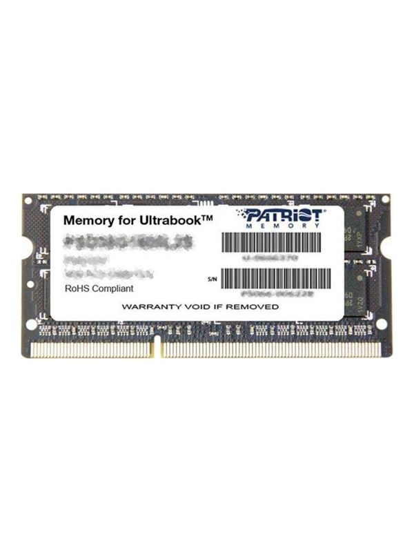 Memory 8GB DDR3 PC3-12800 (1600MHz) SODIMM - 8 GB - 1 x 8 GB - DDR3 - 1600 MHz - 204-pin SO-DIMM