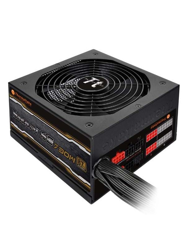Thermaltake Smart m Series SE 730W Voeding - 730 Watt - 140 mm - ATX - 80 Plus 80 PLUS Bronze