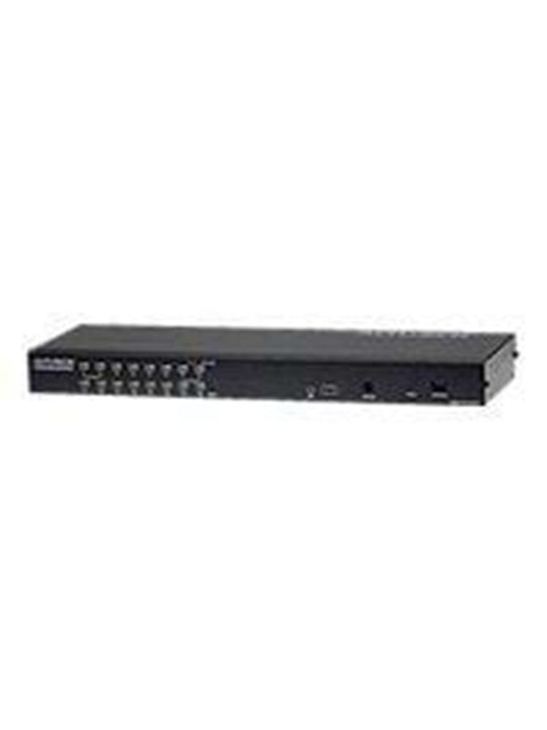 CAT5e/6 KVM Over IP 16 Port RJ45 High-Density KVM