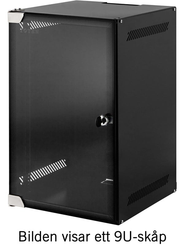 TOTEN WS.3306.9001 - 6U - Wall Mount Rack Cabinet
