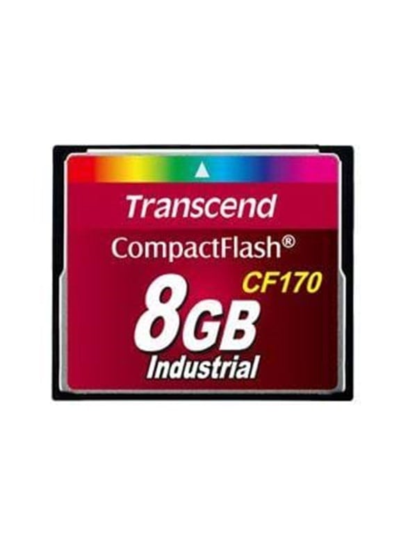 Transcend CompactFlash 170x Industrial - 86MB/s - 8GB