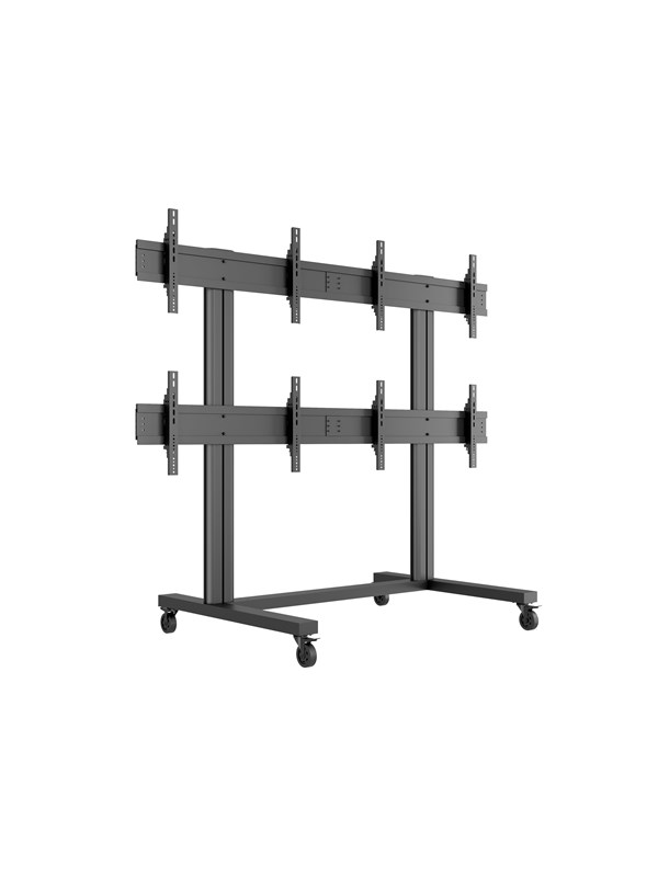 Multibrackets M Public Video Wall Stand 4-Screens 40-55" Black - Max 160 kg - recommended for 55"