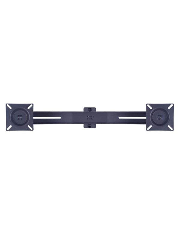Multibrackets M Public Display Stand Dual Screen Mount 10"-24" Black - Max - recommended for