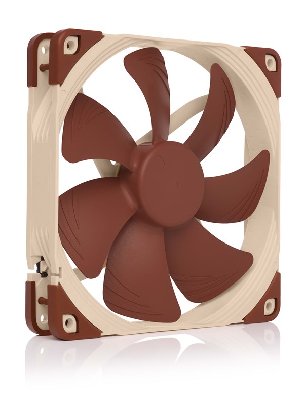Noctua NF-A14 FLX - Case ventilator - 140mm - Brown - 19 dBA