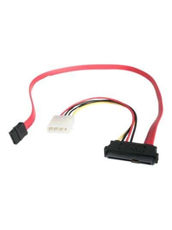 StarTech.com SAS 29 Pin Aan SATA Cable with LP4 Stroom