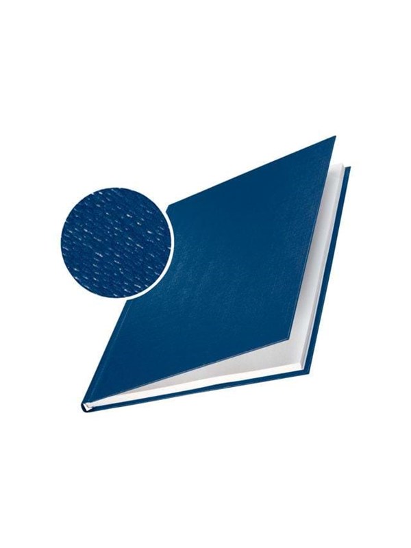 Leitz impressBIND covers Hard linen 7.0 mm Blue