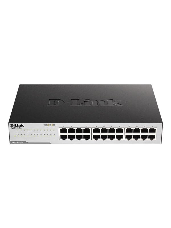 D-Link GO-SW-24G 24-Port Gigabit Easy Desktop Switch