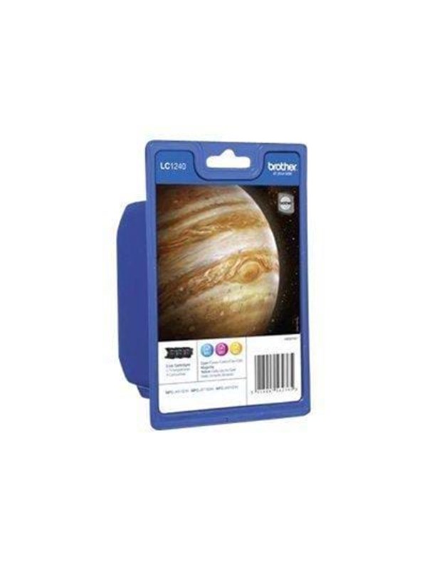 Brother LC1240 Regenboog-Pack - Inktpatroon Cyaan