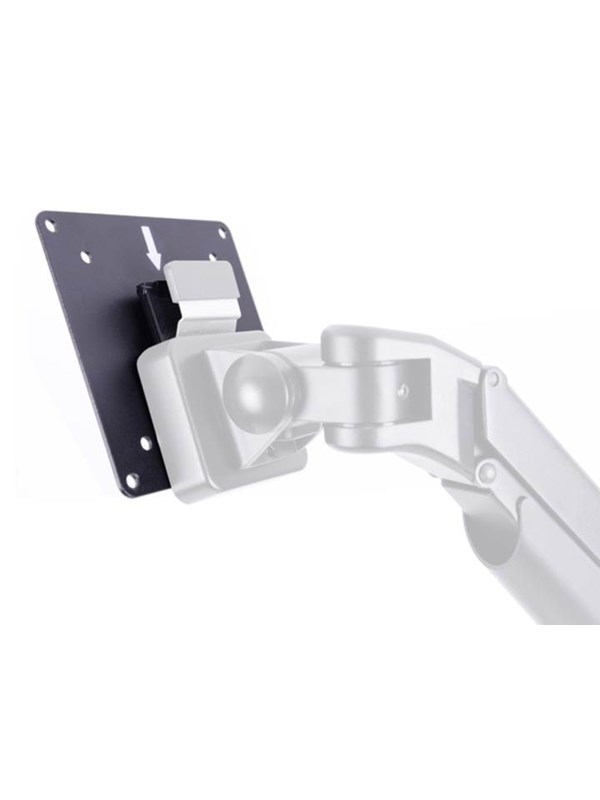 Multibrackets M VESA 75 100 Quick Release Plate Black - Max - recommended for