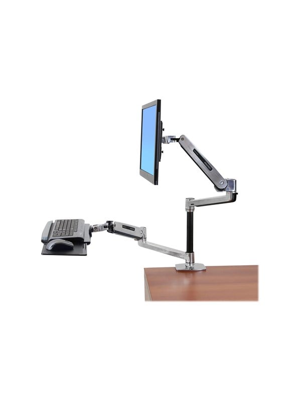 Ergotron WorkFit-LX Sit-Stand Bureaubevestiging System