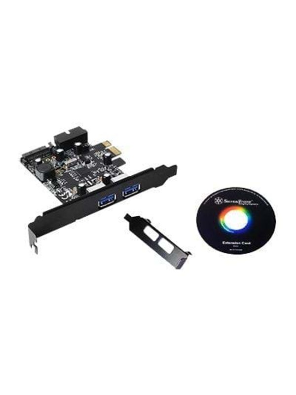 Silverstone EC04-E interfacekaart/-adapter USB 3.0 Intern