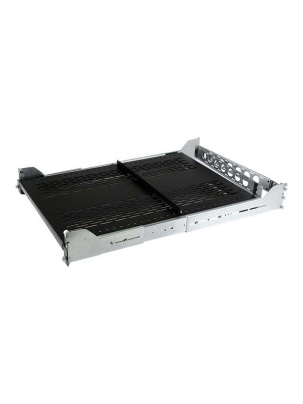 StarTech.com 2U Adjustable Vented Sliding Rack Shelf w/ Cable Management