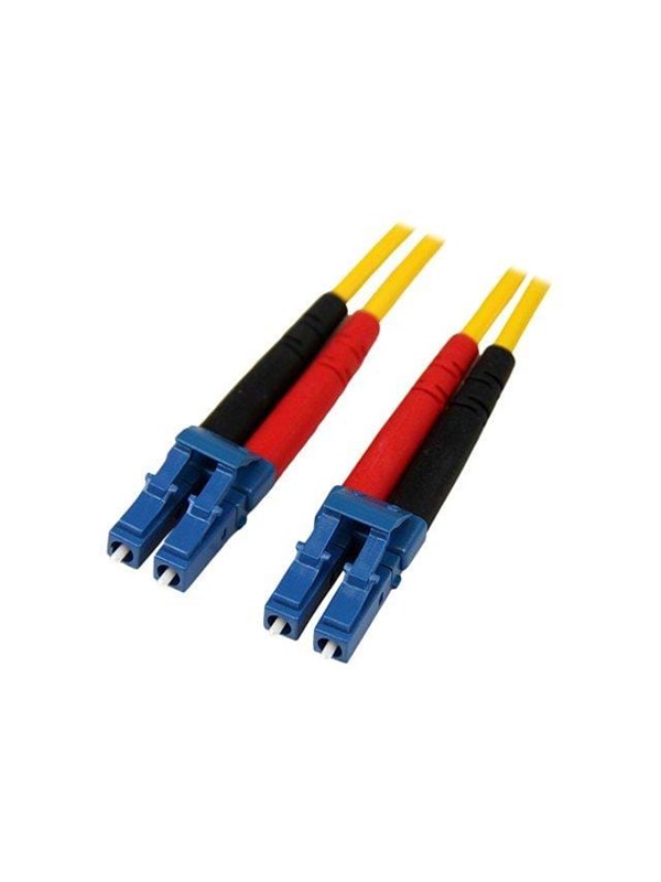 StarTech.com Single Mode Duplex Fiber Patch Cable LC-LC: Enkelvoudige modus duplex vezel patchkabel LC-LC