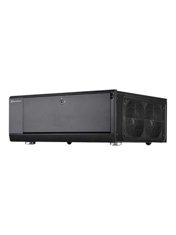 SilverStone Grandia GD10 - Case - Desktop - Zwart