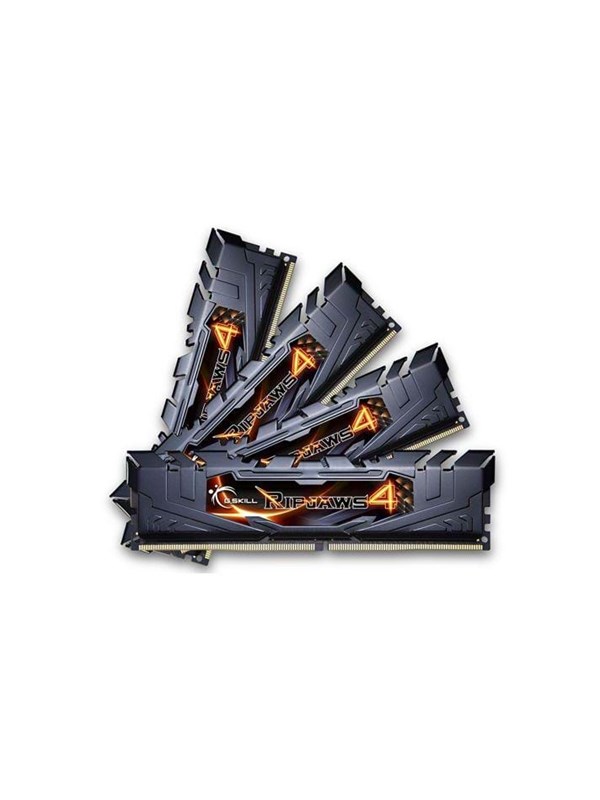 G.Skill Ripjaws 4 DDR4-2133 - 16GB - CL15 - Quad Channel (4 pcs) - Intel XMP - Zwart